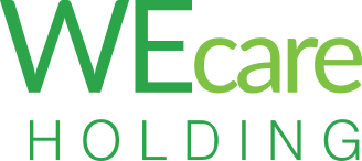 DK MARKETING Logo WE CARE HOLDING