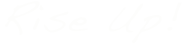 RISE UP-white